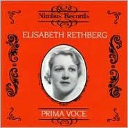 Title: Prima Voce: Elizabeth Rethberg, Artist: Elisabeth Rethberg