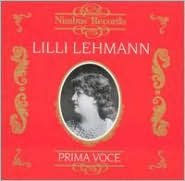 Title: Prima Voce: Lilli Lehmann, Artist: Lilli Lehmann