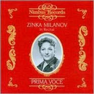 Prima Voce: Zinka milanov in Recital