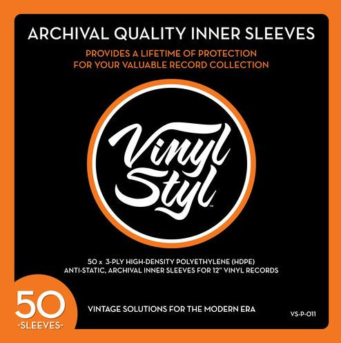 Vinyl Styl Archive Quality Inner Record Sleeve