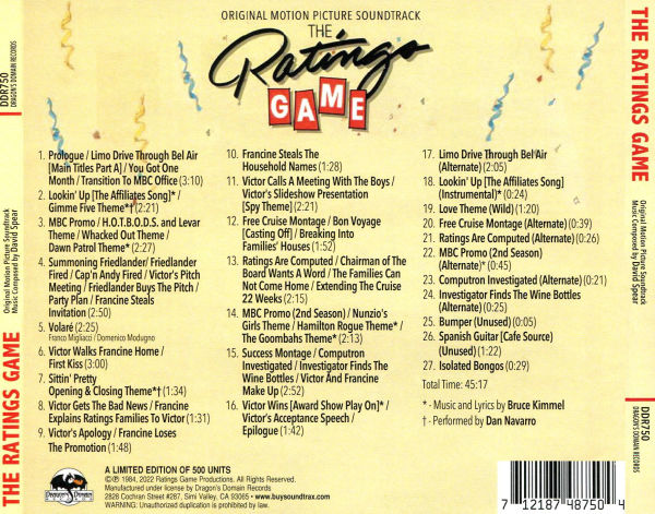 The Ratings Game [Original Motion Picture Soundtrack]