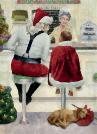 Title: Santa's Diner Holiday Bx Cards