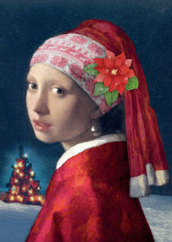 Title: Pearl Earrings for Christmas