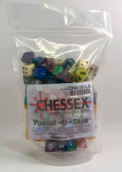 Pound-O-Dice Standing Bag