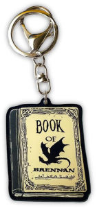 Title: Book of Brennan Fourth Wing Keychain