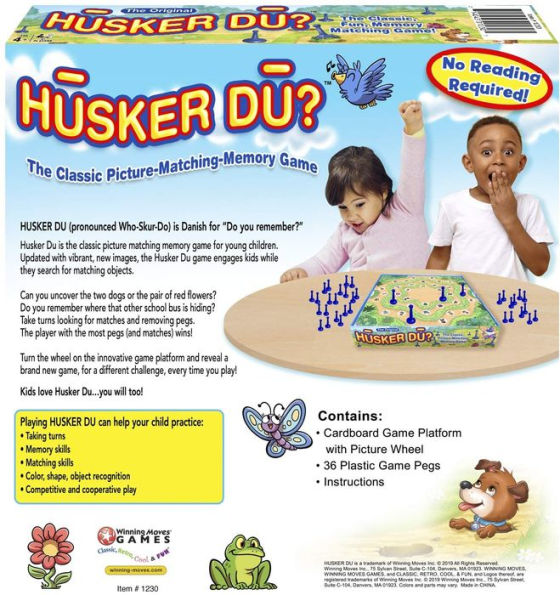 Husker Du - The Classic, Fun, Memory Matching Game