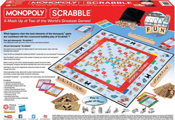 Monopoly Scrabble