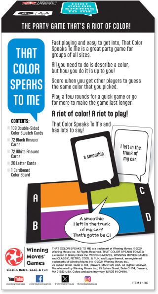 That Color Speaks To Me