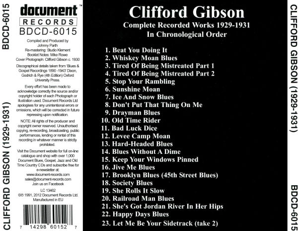 Complete Recorded Works (1929-1931)