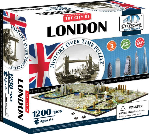 4D Cityscape Puzzle - London