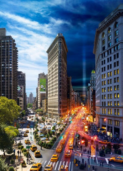 Stephen Wilkes Flatiron, NYC, Day to Night 1036 Piece Puzzle