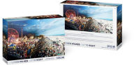 Title: Stephen Wilkes Coney Island, Day to Night 1012 Piece Puzzle