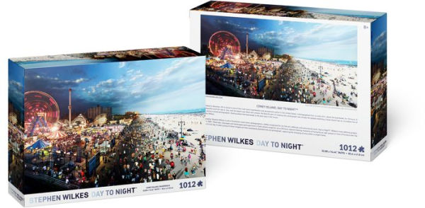 Stephen Wilkes Coney Island, Day to Night 1012 Piece Puzzle