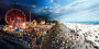 Alternative view 2 of Stephen Wilkes Coney Island, Day to Night 1012 Piece Puzzle