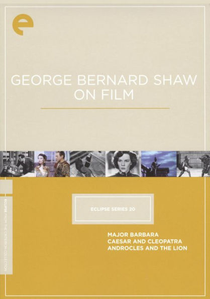 George Bernard Shaw on Film [Criterion Collection] [3 Discs]