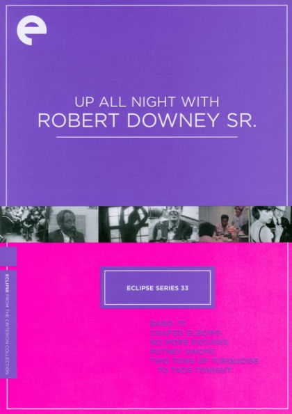 Up All Night with Robert Downey Sr. [Criterion Collection] [2 Discs]