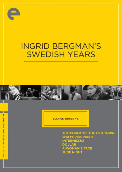 Eclipse Series 46: Ingrid Bergman's Swedish Years [Criterion Collection]