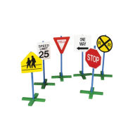 Title: Guidecraft Drivetime Signs - Set of 6