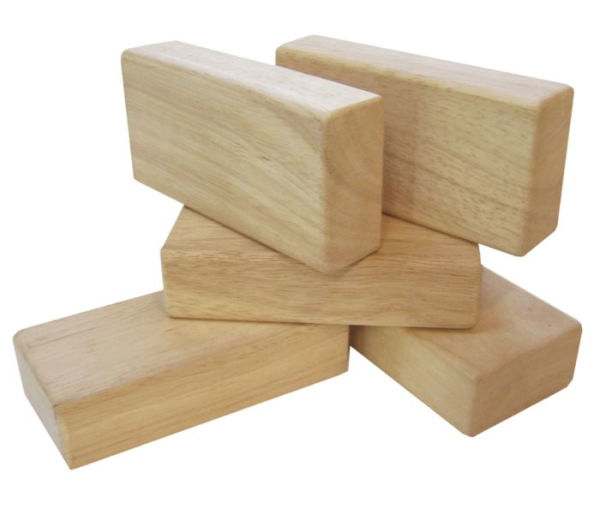 Hardwood Unit 5 Piece Block Set