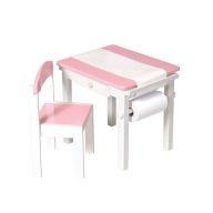 Title: Art Table & Chair Set - Pink