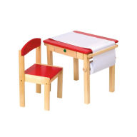 Title: Art Table & Chair Set - Red