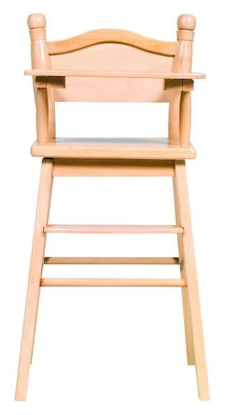 Doll High Chair - Natural