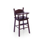 Alternative view 1 of Doll High Chair - Espresso