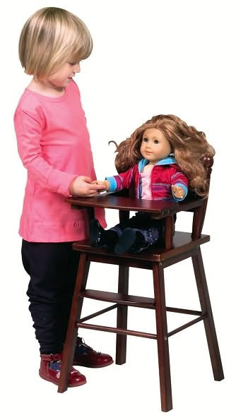 Doll High Chair - Espresso