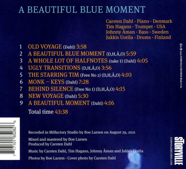 A Beautiful Blue Moment