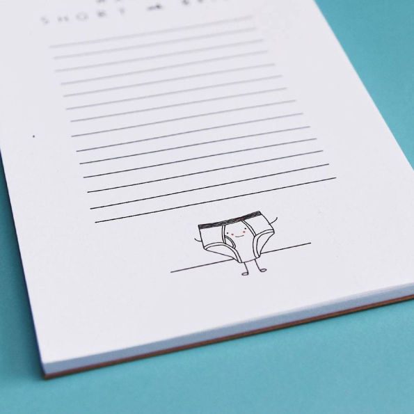 Short & Brief Notepad