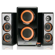 Title: Eagle Tech ET-AR506-BK Arion 2.1 Soundstage Speakers with Dual Subwoofers