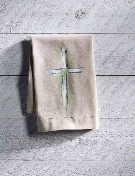 Cross Painted Towel