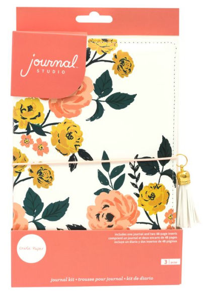 American Crafts Journal Studio Journal Kit - Crate Paper Rose