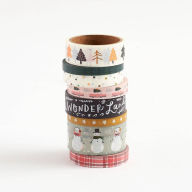 Title: Holiday Snowflake Washi Tape Set