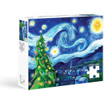 Alternative view 1 of Silent Night, Starry Night 1000 piece Puzzle