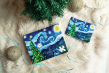 Alternative view 3 of Silent Night, Starry Night 1000 piece Puzzle
