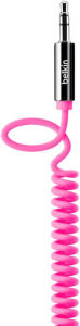 Title: Belkin AV10126tt06-PNK MIXIT Coiled AUX 6' Cable Pink