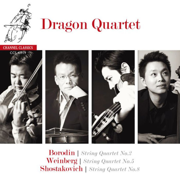 Borodin: String Quartet No. 2; Weinberg: String Quartet No. 5; Shostakovich: String Quartet No. 8