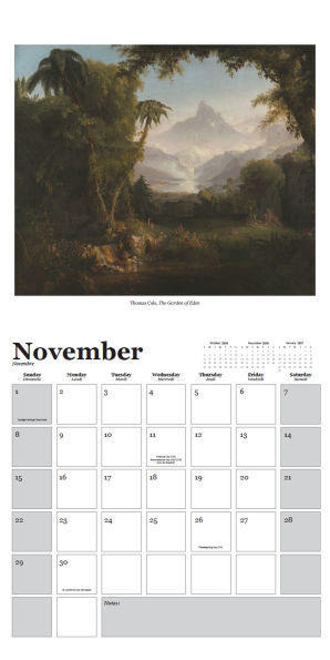 2026 Gardens Wall Calendar