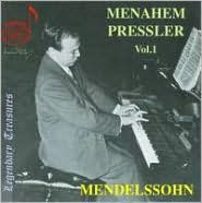 Menahem Pressler, Vol. 1: Mendelssohn