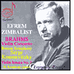 Efrem Zimbalist Plays Brahms