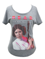 Title: Read Leia Women's T-Shirt Size Medium