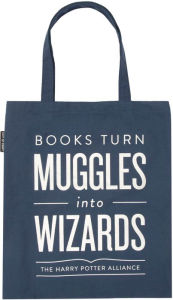 Books Turn Muggles Into Wizards Tote
