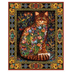 Alternative view 1 of Tapestry Cat puzzle