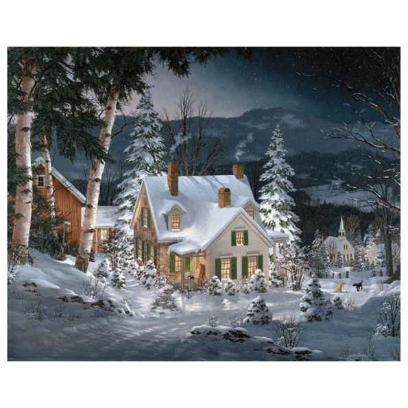 White Mountain Puzzles Friends in Winter - 1000 Piece Puzzle