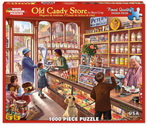1000 Piece Jigsaw Puzzle White Mountain Puzzles Candy For All Seasons