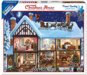 Alternative view 2 of White Mountain Puzzles Christmas House - 1000 Piece Jigsaw Puzzle