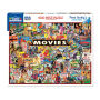 Alternative view 3 of 1000 Piece Movies Jigsaw Puzzle