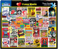 Title: I Love Music Puzzle - 1000 Piece Puzzle