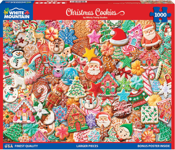 Christmas Cookies - 1000 Piece Jigsaw Puzzle